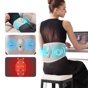 OEM logo Printing Wireless Electric Waist <strong>Massage</strong> <strong>Device</strong> with Heat <strong>Therapy</strong> and Airbag air Compression Waist Massager - Product Image 5