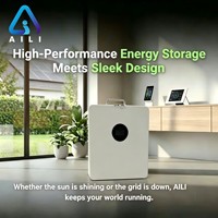 AILI Centrale Électrique Portable 1kWh 500W LiFePO4, Générateur à Panneaux Solaires, Système de Stockage d'Énergie Domestique, Onde Sinusoïdale Pure, Alimentation de Secours d'Urgence