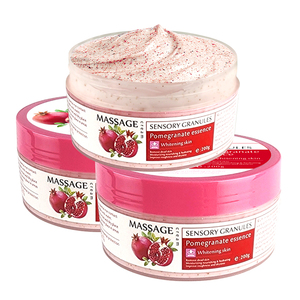Crema exfoliante de fruta de Granada, exfoliante <span class=keywords><strong>facial</strong></span> corporal con infusión de <span class=keywords><strong>vitamina</strong></span> <span class=keywords><strong>C</strong></span>, efectos iluminadores, cuidado de la piel <span class=keywords><strong>Facial</strong></span> - Product Image 4