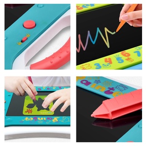 Tavoletta LCD per Bambini, Lavagna Colorata per <span class=keywords><strong>Disegno</strong></span> e Scarabocchi con Funzione di Cancellazione a Un Tasto e Blocco Schermo, Portatile e Riutilizzabile - Product Image 5