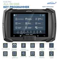 Programmeur de clés Lonsdor K518 PRO version complète avec émulateur GM CAN FD et Toyota intégré, licence gratuite Toyota JLR Volvo
