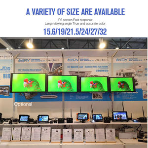 Moniteur mural pour voiture, écran IPS grand format de 24 pouces, moniteur USB pour bus, moniteur pour autocar, bus scolaire, fabriqué en usine ISO - Product Image 6