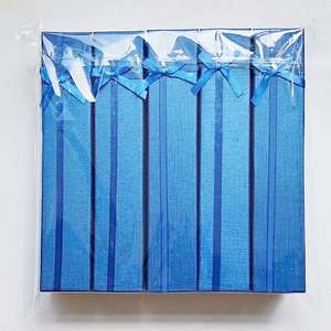 Abanico de Mano de Seda de Bambú con Estampado de Olas Japonesas y Borla, Regalos de Boda - Product Image 6