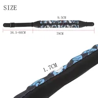 Nouveau style sangle de guitare coton ventiler sangle de guitare pour accessoires de guitare