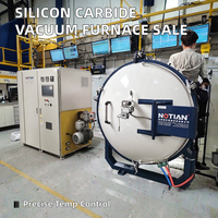 Four industriel à induction électrique sous vide pour traitement thermique par frittage de réaction céramique au carbure de silicium, en promotion directe usine