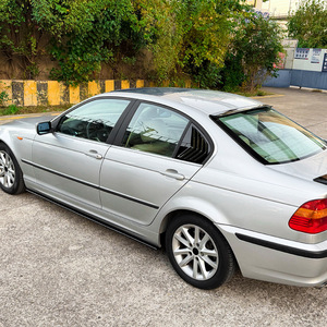 Bmw 3 Series E46 Rear Quarter <b>Window</b> Louver Car Sticker Piano Black Carbon Fiber Texture Adhesive <b>Decal</b> 1998-2005 - Product Image 1