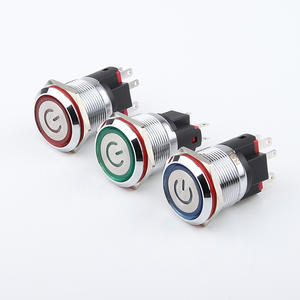 16mm 19mm 22mm 2-9Pin soket Metal Push Button geçiş anahtarı LED lamba kablosu - Product Image 3