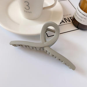 Zarif 13cm Mat Pastel Saç Tokası Avrupa-Amerikan Tarzı Unisex Şık Plastik Asetat Akrilik Boyisheng Balo Partisi - Product Image 6