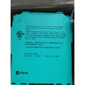 Controlador de puerta aislante Pepperl+Fuchs KFD2-UT2-Ex2, CC 20-30V, doble canal, certificado ATEX, montaje en carril DIN - Product Image 3
