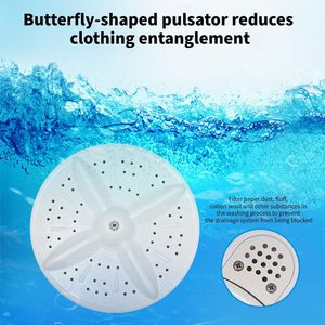 7kg Semi-Automatic Electric Portable Top-load <b>Washer</b> Dryer for Household & Hotel Use English Operation - Product Image 5