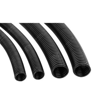 Tubo corrugado flexible de PVC, manguera de protección de cables eléctricos resistente al agua y al desgaste para enrutamiento de cables en interiores y exteriores - Product Image 6