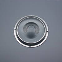 L'épi en verre de projecteur de 100mm a mené la lentille menée optique de projecteur 150 degrés 160 degrés