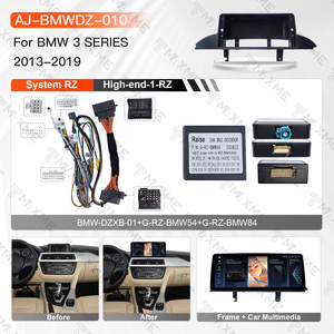 Para BMW Serie <span class=keywords><strong>3</strong></span> 2013-2019, Marco para Tablero de Instrumentos, Panel de Instalación de Radio para Automóvil, Reproductor Multimedia RGB con GPS Integrado y USB - Product Image 2