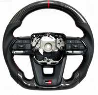 Volant sport de luxe en fibre de carbone véritable compatible avec LC200 LC250 LC300 Hilux Fortuner – Remplacement direct pour une mise à niveau intérieure