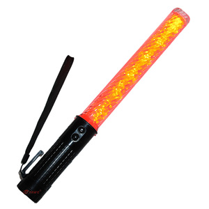 กระบองไฟ LED ขนาด 40 ซม. ทำจาก ABS/PC ใช้พลังงานแบตเตอรี่ สำหรับการรักษาความปลอดภัย การควบคุมการจราจร และการนำเครื่องบิน - Product Image 4