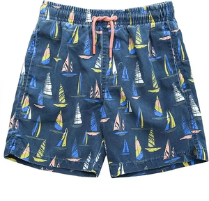 Short <span class=keywords><strong>de</strong></span> plage à séchage rapide pour petits garçons <span class=keywords><strong>maillot</strong></span> <span class=keywords><strong>de</strong></span> <span class=keywords><strong>bain</strong></span> pour enfants avec tissage tricoté taille moyenne élastique - Product Image 4