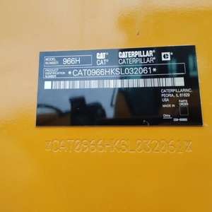 Chargeuse sur pneus d'occasion CAT 966H de 6 tonnes, Caterpillar d'occasion Cat 966G en bon état, équipement de construction - Product Image 4