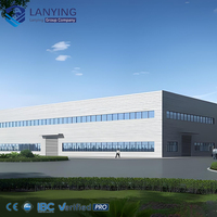 Almacén Prefabricado Personalizado de Estructura Metálica Ligera, Taller Prefabricado, Naves Industriales Metálicas