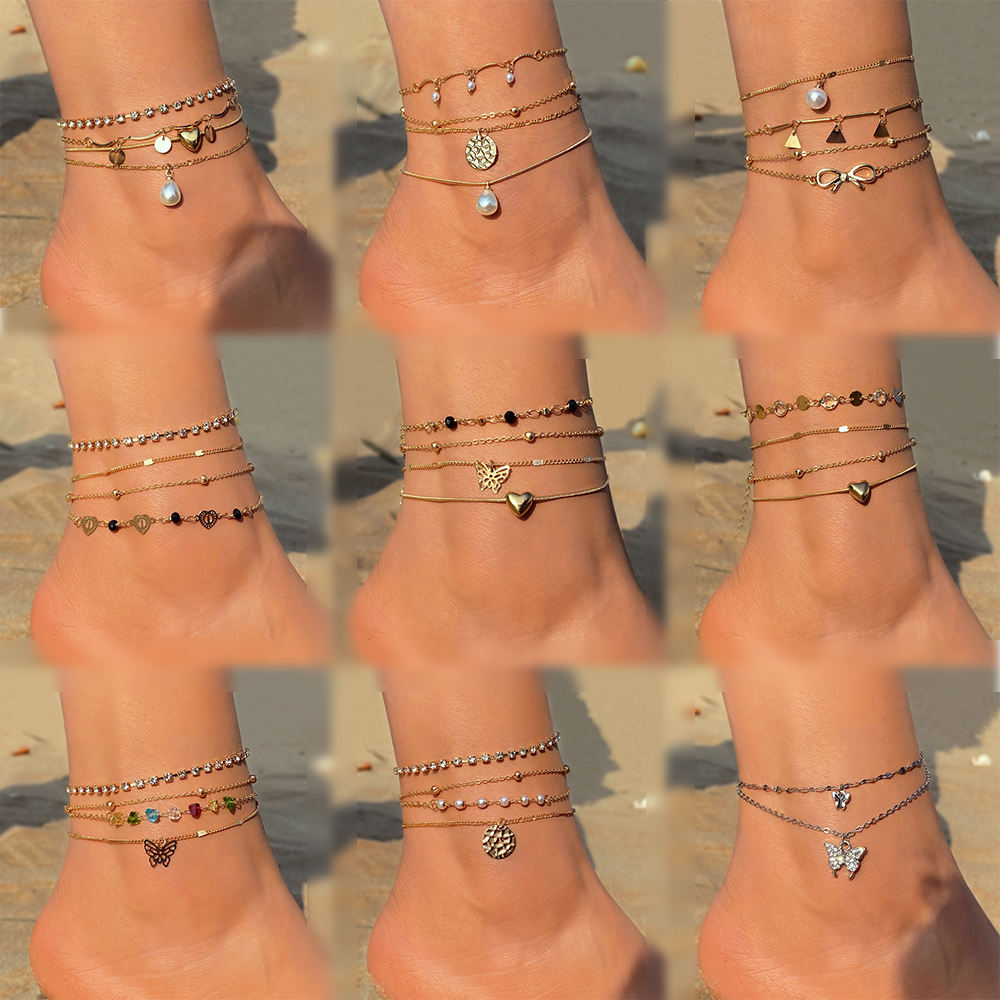 Wholesale Tattoo Anklets Stylish Durable Jewelry