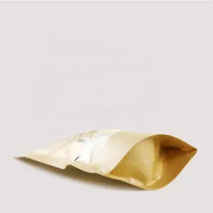 Bolsas de embalaje de té vacías orgánicas, impresión personalizada de papel de aluminio