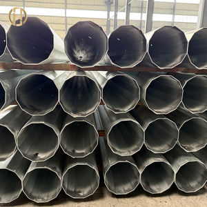 35FT 40FT 45FT ha galvanizzato la linea di trasmissione ottagonale acciaio palo di energia elettrica palo con il gradino di arrampicata - Product Image 3