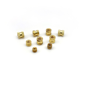 Hot Bán M2.5 M3 M4 M5 M6 M8 Có Knurled Đinh Tán Nhúng Đồng Nội Bộ Threaded Chèn Đúc Brass Nut Cho Nhựa - Product Image 6