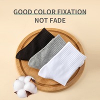 Chaussettes jetables personnalisées OBM pour les voyages et les vacances, chaussettes en coton biologique compressé à usage unique, coupe basse, chaussettes en coton pour la cheville, blanc et noir
