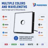 Lumière LED à ouverture de vision artificielle pour surface, haute uniformité, DC24V, pour l'inspection des défauts et rayures de surface des pièces AOI