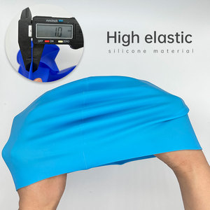 <span class=keywords><strong>Gorro</strong></span> de Natación Unisex de Silicona Premium Ecológico y Libre de BPA, <span class=keywords><strong>Gorro</strong></span> de Baño de Silicona Duradero y Cómodo - Product Image 3