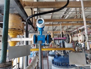 Elektromagnetische flowmeterconverter Magnetische flowmeter Zuurwaterstroomsensor OEM DN50 Flens Aluminiumlegering voor stadswater - Product Image 6