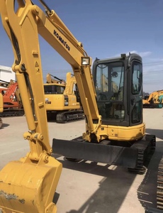 Petite pelle Komatsu Pc55 à chenilles de 5.5 tonnes au Japon utilisée avec moteur et engrenage à vendre Pc55mr - Product Image 3