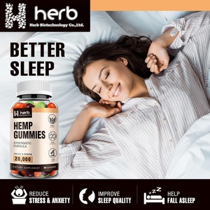 Thêm Sức Mạnh Tinh Khiết Cây Gai Dầu Dầu Truyền Dành Cho Người Lớn Nhãn Hiệu Riêng Ngon Thư Giãn Thảo Dược Bổ Sung Cây Gai Dầu Gummies Với Hỗ Trợ Giấc Ngủ - Product Image 4