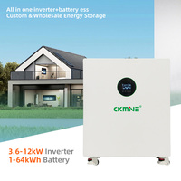 Inverter solaire tout-en-un avec stockage d'énergie 3.6kW 5kWh 25.6V 200ah Batterie au lithium LiFePO4 Vente en gros Agent OEM Direct Usine