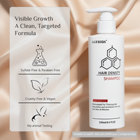 Shampooing Bloqueur de DHT Avancé pour la Croissance Capillaire à l'Huile de Palmier Nain et de Graine de Citrouille – Anti-Chute et Repousse des Cheveux pour Hommes et Femmes