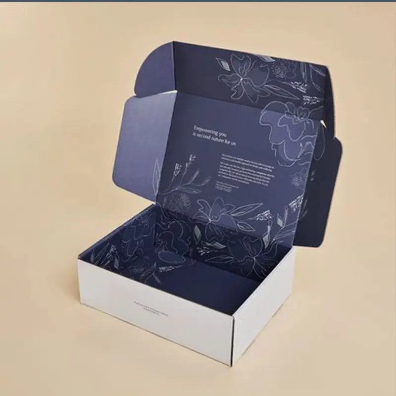 Картонная коробка для упаковки Простой крафт-бумаги