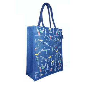 Jute Fashion Tote Shopping <b>Bags</b> Novation <b>Bag</b> Gift <b>Bags</b> with Nice Printing Manufactured in India West Bengal <b>Cheap</b> Price - Product Image 3