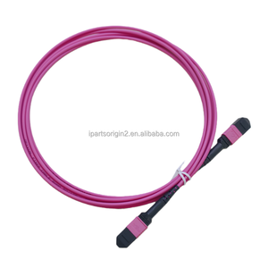 Cable de Fibra Óptica MPO Hembra a MPO Hembra para Uso en Interiores, Cable OM4 de 12 Núcleos Tipo B, 3 Metros, Multimodo - Product Image 4