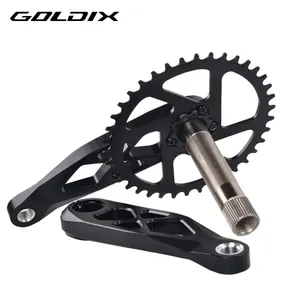 GOLDIX – pédalier en alliage d'aluminium pour vélo de montagne, 24mm BSA 165/170/175mm, creux DH AM XC pour <span class=keywords><strong>SRAM</strong></span> - Product Image 4