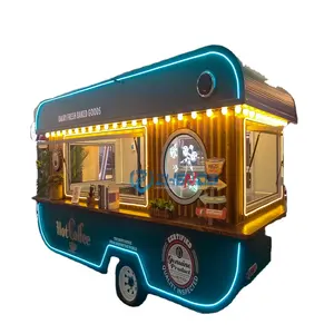Food Trailer With Full Kitchen Equipments/Food Trailers Fully Equipped Us Standards/Convenient And Mobile