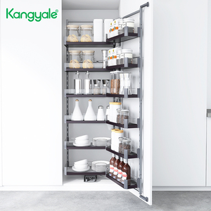 Kangyale Pantry Organizer <strong>Storage</strong> Shelves <strong>Units</strong> Pull Out Tall <strong>Unit</strong> <strong>Basket</strong> <strong>for</strong> Kitchen Cabinet <strong>Storage</strong> - Product Image 2