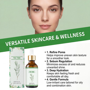 Huile Essentielle Quotidienne Douce à l'Huile d'Arbre à Thé pour Adoucir la Peau Délicate du Visage, Huile de Soin Capillaire Rafraîchissante et Lissante pour un Confort Optimal - Product Image 5