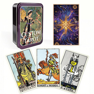Cartas de tarot Rider Waite, juego completo con manual de instrucciones, esquinas cuadradas, para entretenimiento juvenil, juego de mesa - Product Image 2
