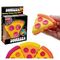 Squeezza Pizza Squishy Soft Squish Stress Pizza Slice Stress Ball for Kids Adults Anxiety Relief Toy Birthday&Party Gift