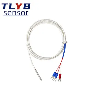 PT100 Temperature Sensor Waterproof Anticorrosive And High Temperature Resistant Probe Temperature Measuring Wire