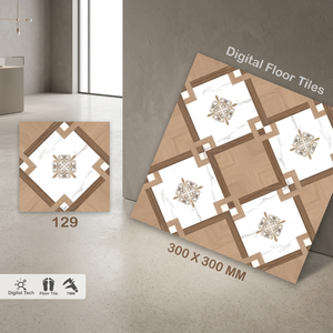 Qualité à l'exportation Vistaar Marque Fuzhou Chine Fournisseur Bas Prix 12x12 Céramique 30x30 Rustique Numérique 300x300mm Carreaux de sol - Product Image 2