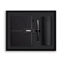 Coffret Cadeau Personnalisé Annuel d'Entreprise pour Anniversaire : Carnet A5, Stylo et Clé USB