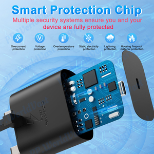 Usine en gros haute puissance <span class=keywords><strong>25W</strong></span> pour Android chargeur rapide de téléphone portable pour Samsung S23 chargeurs ultra rapides type-c royaume-uni - Product Image 4