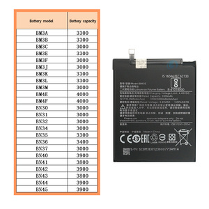 Batterie de téléphone Li-ion de remplacement OEM haute capacité 3300mAh <span class=keywords><strong>BM3E</strong></span> neuve 0 cycle pour Xiaomi <span class=keywords><strong>Mi</strong></span> <span class=keywords><strong>8</strong></span> - Product Image 5