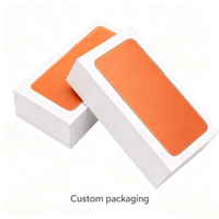 Boîte cadeau rigide haut de gamme personnalisable en gros, en carton recyclable, pour produits de téléphonie mobile