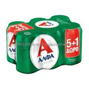 Alfa пиво 6x330 мл банки из Греции-вкус из Кипра